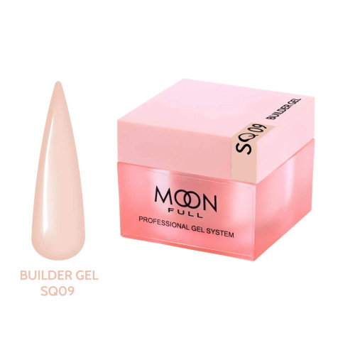 Moon Full Builder Gel №SQ09 Hema/TPO free, 30 мл