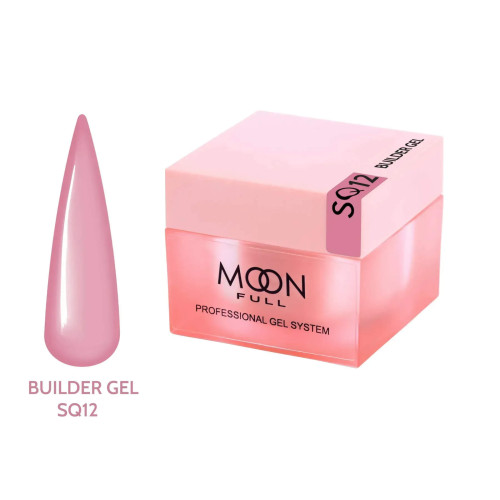 Moon Full Builder Gel №SQ12 Hema/TPO free, 30 мл
