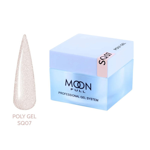 Moon Full Poly Gel №SQ07, 30 мл HEMA/ TPO Free