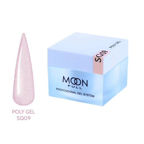 Moon Full Poly Gel №SQ09, 30 мл HEMA/ TPO Free
