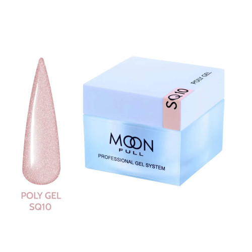 Moon Full Poly Gel №SQ10, 30 мл HEMA/ TPO Free