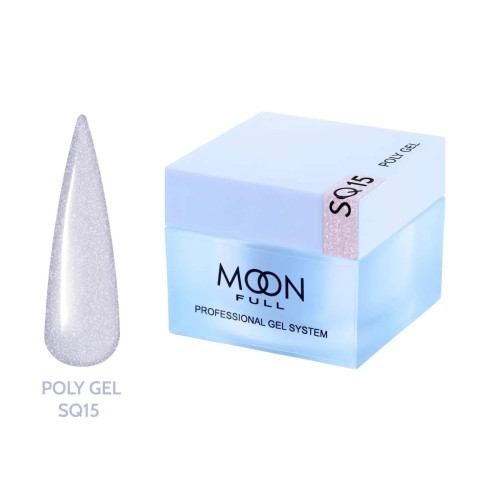 Moon Full Poly Gel №SQ15, 30 мл HEMA/ TPO Free