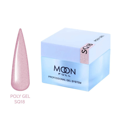 Moon Full Poly Gel №SQ18, 30 мл HEMA/ TPO Free