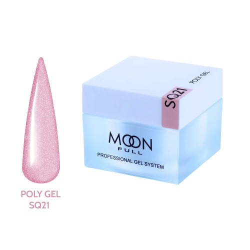 Moon Full Poly Gel №SQ21, 30 мл HEMA/ TPO Free