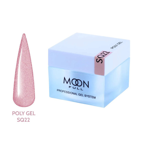 Moon Full Poly Gel №SQ22, 30 мл HEMA/ TPO Free