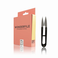 Файл-стрічка для пилки 160х18мм Wonderfile180 гріт 7 метрів + ножиці Файл-стрічка для пилки 160х18мм Wonderfile180 гріт 7 метрів + ножиці