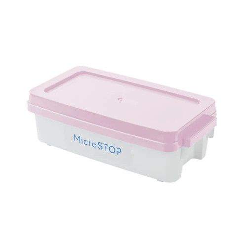 Контейнер для обеззараживания Microstop РОЗОВЫЙ 1 л