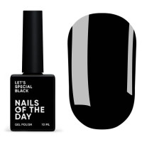 NAILSOFTHEDAY Let’s special black, 10 мл