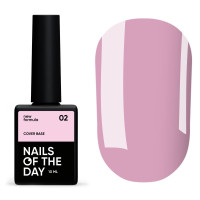 Nailsoftheday Cover base NEW Formula 02, 10 мл