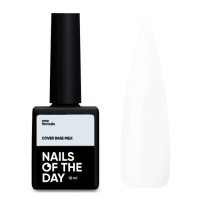 Nailsoftheday Cover base NEW Formula milk 07 shimmer, 10 мл