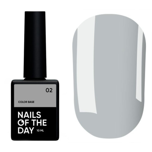 NAILSOFTHEDAY Сolor base 02, 10 мл