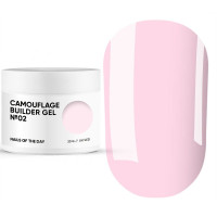 NAILSOFTHEDAY Camouflage builder gel 02, ніжно–рожевий будівельний гель, 30 г NAILSOFTHEDAY Camouflage builder gel 02, ніжно–рожевий будівельний гель, 30 г