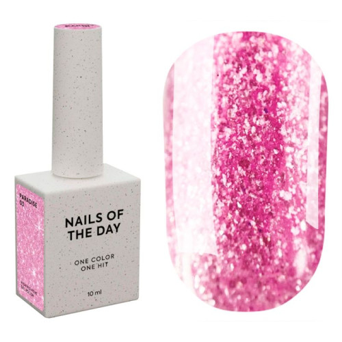 NAILSOFTHEDAY Gel polish Paradise 03, 10 мл NAILSOFTHEDAY Gel polish Paradise 03, 10 мл