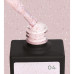 NAILSOFTHEDAY Potal base 04 рожева база з поталлю (золотисто-рожева поталь), 10 мл