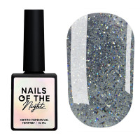NAILSOFTHENIGHT Reflective top Holographic світловідбивний голографічний топ, 10 мл