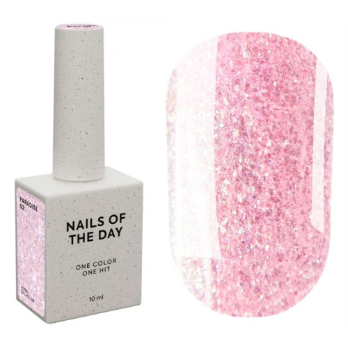 NAILSOFTHEDAY Gel polish Paradise 02, 10 мл NAILSOFTHEDAY Gel polish Paradise 02, 10 мл