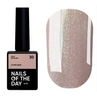 Nailsoftheday Cover base NEW Formula 30 shimmer, 10 мл