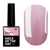 NAILSOFTHEDAY Korean cat eye 07 – ліловий гель лак котяче око, 10 мл