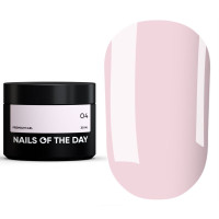 NAILSOFTHEDAY Premium gel 04, будівельний гель світло-рожевий френч, 30 мл NAILSOFTHEDAY Premium gel 04, будівельний гель світло-рожевий френч, 30 мл