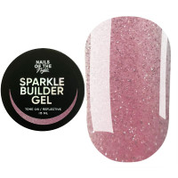 NAILSOFTHENIGHT Sparkle builder gel 06, персиковый светоотражающий строительный гель, 15 мл NAILSOFTHENIGHT Sparkle builder gel 06, персиковый светоотражающий строительный гель, 15 мл