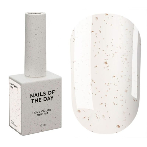 NAILSOFTHEDAY Gel polish Coconut, 10 мл