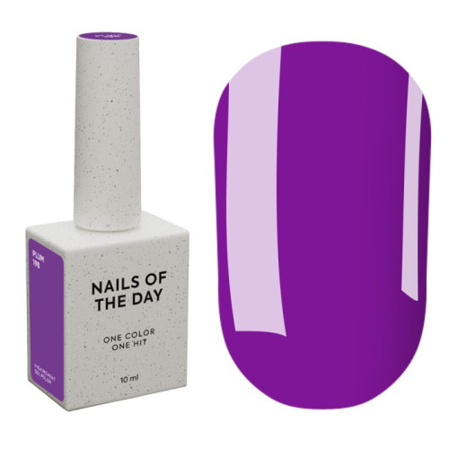 NAILSOFTHEDAY Gel polish Plum-198, 10 мл NAILSOFTHEDAY Gel polish Plum-198, 10 мл