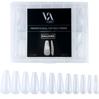 VALERI Professional Top Nail Forms "BALLERINA" 120 шт.