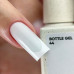 NAILSOFTHEDAY Bottle gel 44 shimmer, білий зі сріблястим шиммером 10 мл