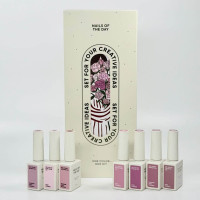 Nailsoftheday Колекція Old Rose Gel Polish в коробці 7 гель-лаків powder aesthetic для нігтів + БРЕНДОВАНЕ ПАКУВАННЯ У ПОДАРУНОК для анпакінгу Nailsoftheday Колекція Old Rose Gel Polish в коробці 7 гель-лаків powder aesthetic для нігтів + БРЕНДОВАНЕ ПАКУВАННЯ У ПОДАРУНОК для анпакінгу