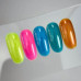 NAILSOFTHEDAY Color Top/Vitrage 10 напівпрозорий неоново-жовтий вітраж, 10 мл