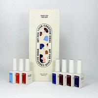 Колекція Autumn 2025 gel polish в коробці Nailsoftheday (7 шт.) + БРЕНДОВАНЕ ПАКУВАННЯ У ПОДАРУНОК!