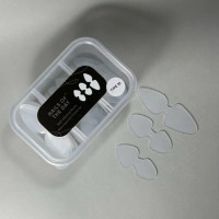 NAILSOFTHEDAY Nail Silicone Double mold, 2 in 1 36pcs/bag (Type 10), силіконові молди/трафарети для верхніх форм, 36 шт.