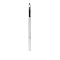 NAILSOFTHENIGHT Nail Art Brush, квадрат с удобной прозрачной ручкой с переливающим эффектом