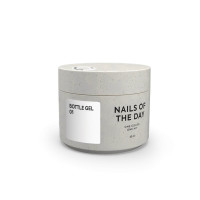 NAILSOFTHEDAY Bottle gel 01 білий надміцний гель, 30 мл
