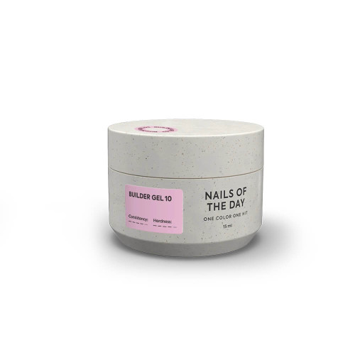 NAILSOFTHEDAY Builder Gel 10, 15 мл