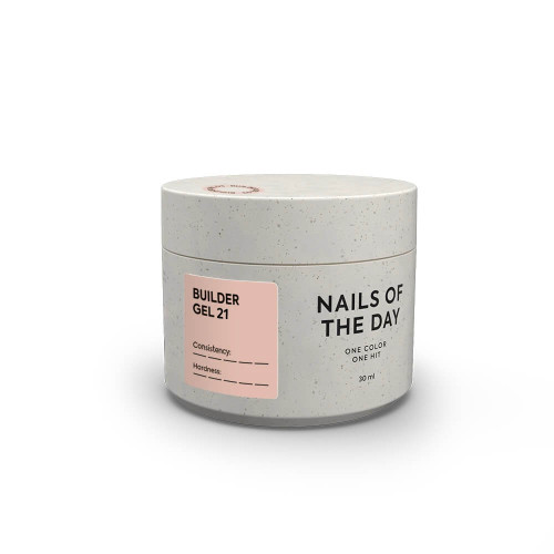 NAILSOFTHEDAY Builder Gel 21, 30 мл