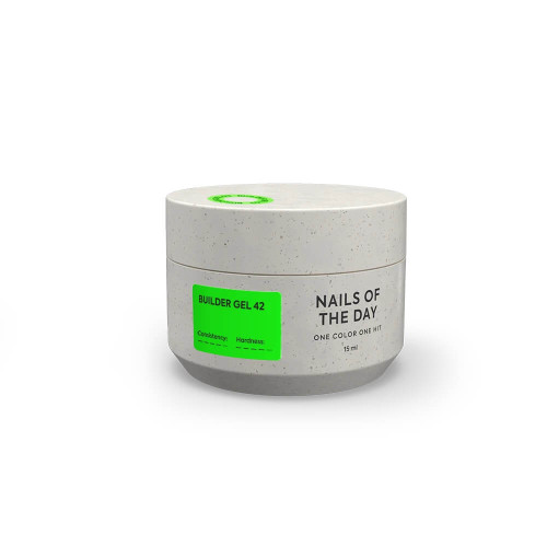 NAILSOFTHEDAY Builder Gel 42, 15 мл