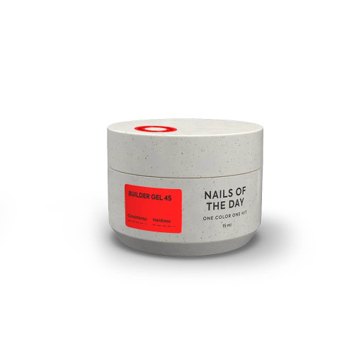 NAILSOFTHEDAY Builder Gel 45, 15 мл