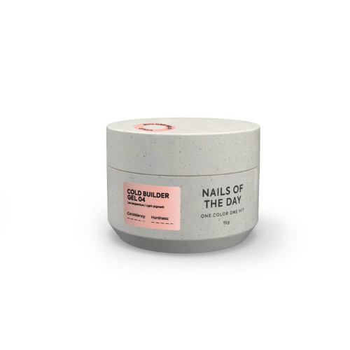 NAILSOFTHEDAY Соld Builder gel 04, 15 мл NAILSOFTHEDAY Соld Builder gel 04, 15 мл