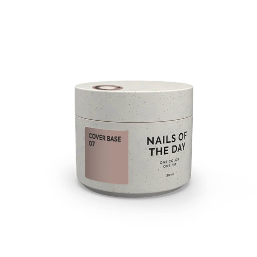 Nailsoftheday Cover base 07, 30 мл Nailsoftheday Cover base 07, 30 мл