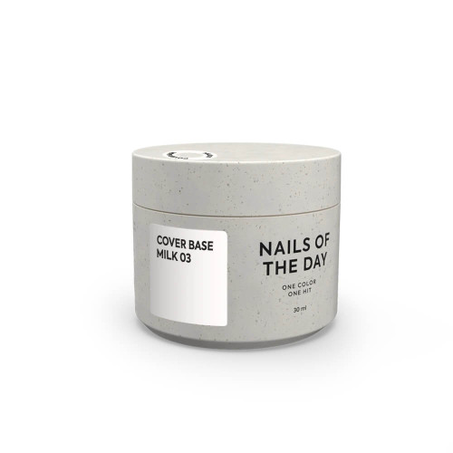Nailsoftheday Cover base milk 03, 30 мл Nailsoftheday Cover base milk 03, 30 мл