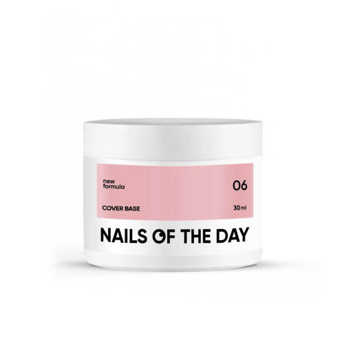 Nailsoftheday Cover base 06, 30 мл Nailsoftheday Cover base 06, 30 мл