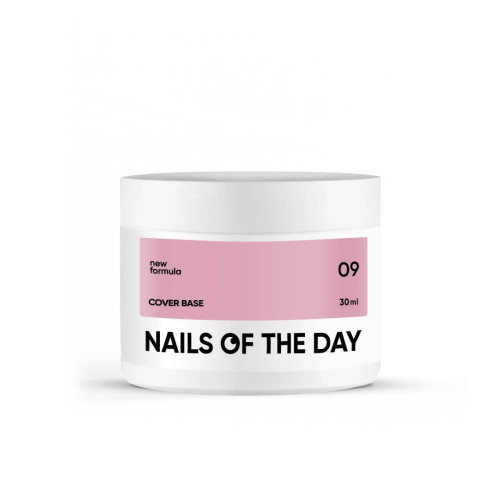 Nailsoftheday Cover base 09, 30 мл Nailsoftheday Cover base 09, 30 мл