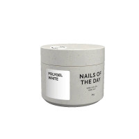 NAILSOFTHEDAY Polygel white, белый полигель, 30 г