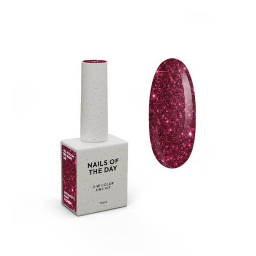 NAILSOFTHEDAY Gel polish Red Mary, 10 мл NAILSOFTHEDAY Gel polish Red Mary, 10 мл
