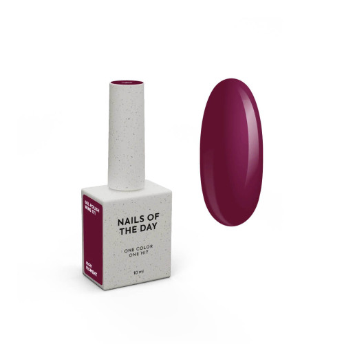 NAILSOFTHEDAY Gel polish Wine, 10 мл NAILSOFTHEDAY Gel polish Wine, 10 мл