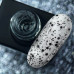 NAILSOFTHENIGHT Jon Snow top 01 с черными шестигранниками, 10 мл