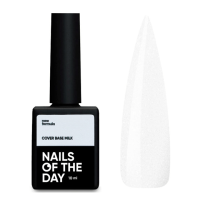 Nailsoftheday Cover base NEW Formula milk 04 shimmer, 10 мл