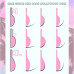 Валики для ламинирования ресниц OKO Hollywood Pink, 3 пары