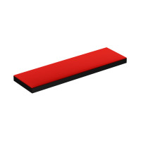 Підлокітник COMFORT MINI SHEMAX - red on black legs Підлокітник COMFORT MINI SHEMAX - red on black legs
